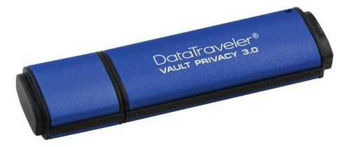 Pendrive Kingston DataTraveler Vault Privacy DTVP30 8GB 3.0 azul-celeste