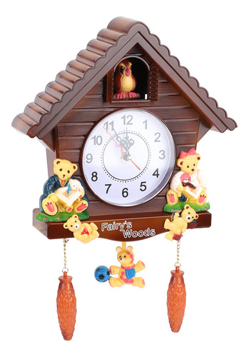 Reloj De Pared Con Forma De Cuco En Forma De Casa En Forma D