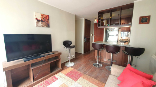 Arriendo Semi Amoblado Depto 2 Dorm, Ñuñoa (104845)