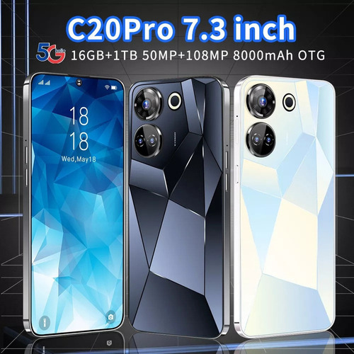 Smartphone Android Barato C20pro 7.3 16 Gb +