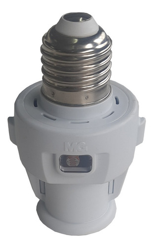 Sensor De Presença Com Fotocélula Para Lâmpada Soquete E27 Cor da luz Branco 110V/220V