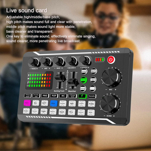 Misturador De Interface De Áudio Mixer F998 F998 F998 -