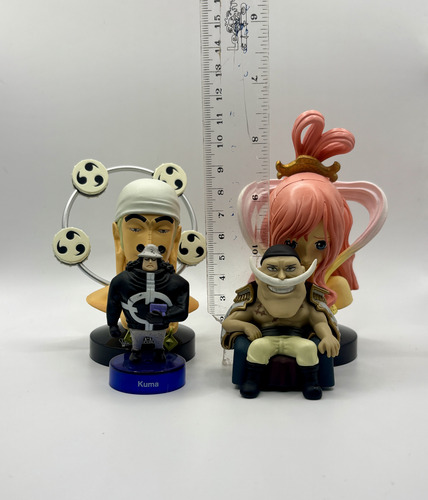 Lote 4 Figuras 5-8cm One Piece Enel Kuma Shirahoshi Original (Usado)