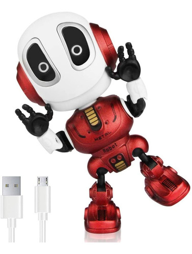  Robots Toy For Kids, Boys, Girls  Metal Talking Robot ...