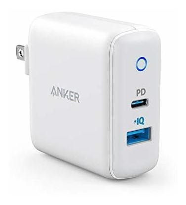Ancla Cargador De Pared Usb C 30 W 2 Puertos Tipo C Compacto