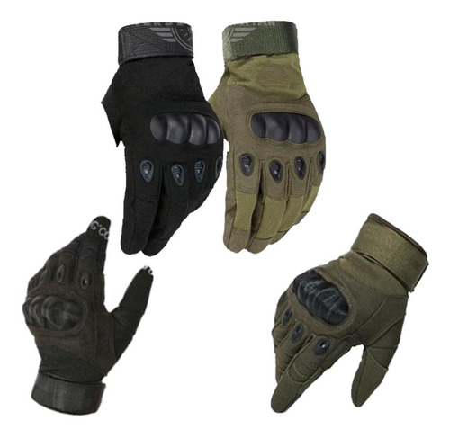 Guantes Tácticos - Protector De Nudillo