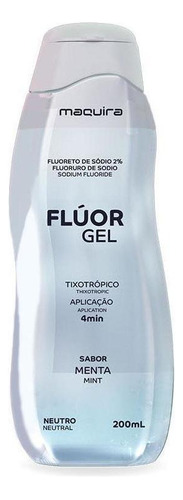 Flúor Gel Neutro Menta - Maquira