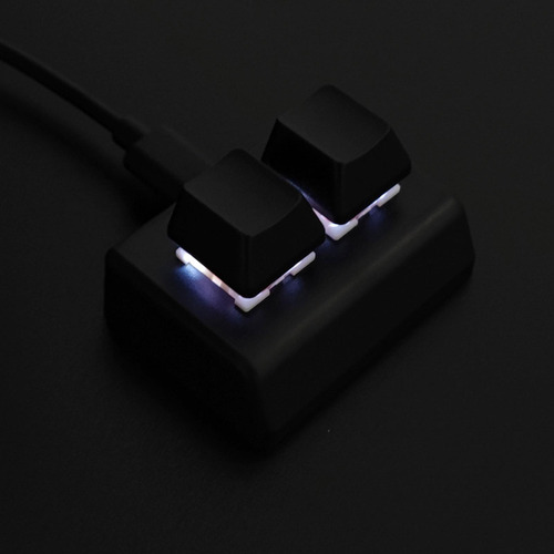 Copiar Y Pegar 2 Teclas Teclado Red Axis Usb Mini Negro