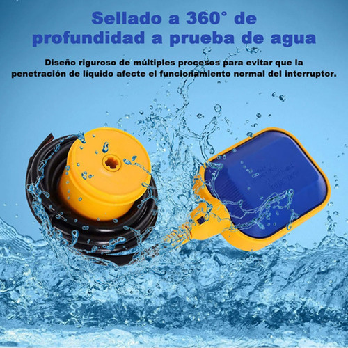 Flotador Eléctrico Electronivel Tinaco Cisterna 5m