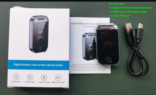 Alcoholimetro Tester Alcoholemia Alcohol Sin Contacto
