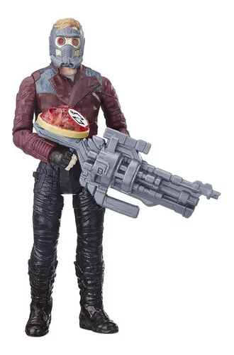 Boneco Senhor Das Estrelas Star Lord 15cm Vingadores Hasbro