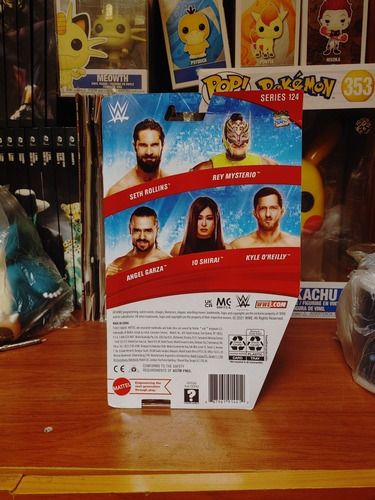 Imagen 4 de 4 de Seth Rollins Figura Wwe Envío Gratis