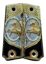 Comprar Cachas Modelo Caballo Colt Con Caballo En Chapa Y Tornillos 