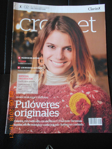 Crochet Revista Gran Libro Del Crochet - 2011 - N° 2 Clarin