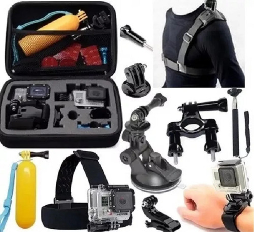 Kit P Gopro Hero 5 Hero 6 Xiaomi Sj8 Eken Dji Osmo Hero 7