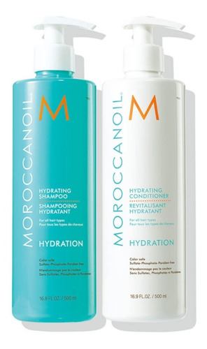 Kit Shampoo Y Condicionador 500 Ml Morocanoil Hidratación