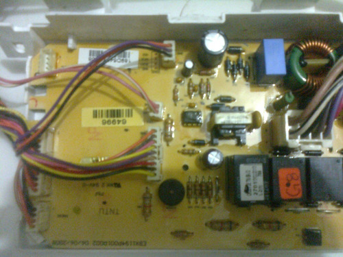 Imagen 6 de 10 de Tarjeta Electrónica Lavadora Mabe 18kg Modelo Lmf18580xkbb