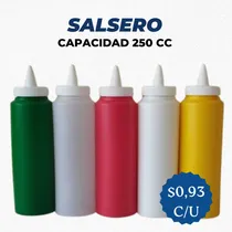 Comprar Salseros Salsas Tomate Mayonesa Mostaza Crema 250 Cc Pack 3