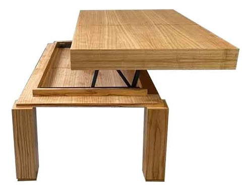 Mesa Ratona Elevable Madera Paraiso Arro 100x60