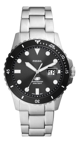 Reloj Fossil Hombre Fossil Blue Acero Silver Black