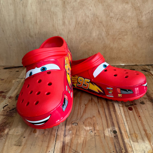 Crocs Rayo Mcqueen Sandalias Zuecos Hombre Mujer Niño Disney