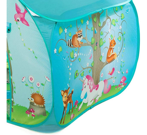 Juega Tent Fun2give Pop It Up Enchanted Forest Blue Kids 3+
