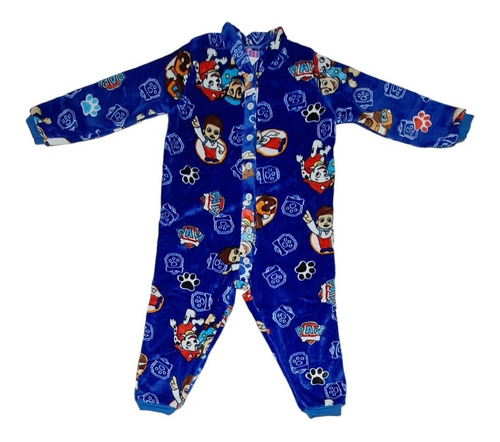 Pijama Infantil Inverno Macacão Fleece Soft  Menino 4a8 Anos