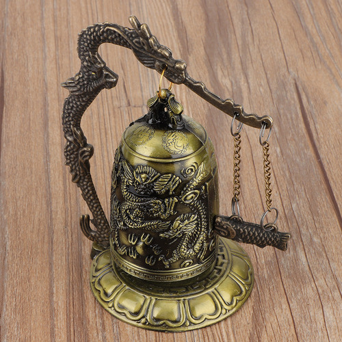Candado De Bronce Con Forma De Campana, Diseño Vintage, Pequ
