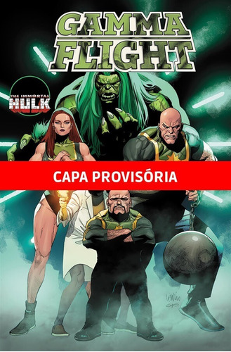 Imortal Hulk Apresenta: Tropa Gama, de Ewing, Al. Editora Panini Brasil LTDA, capa mole em português, 2022