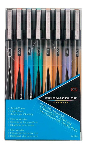 Prismacolor Premier Marcadores 8 Colores De Trazo Fino 05