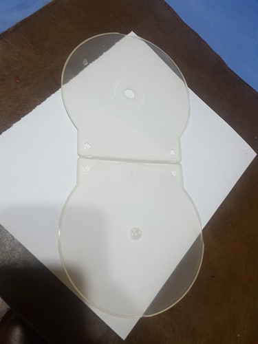 Set De 7 Cajas Slim Para Cd Dvd Bluray Plastico Duro Rigida (Usado)