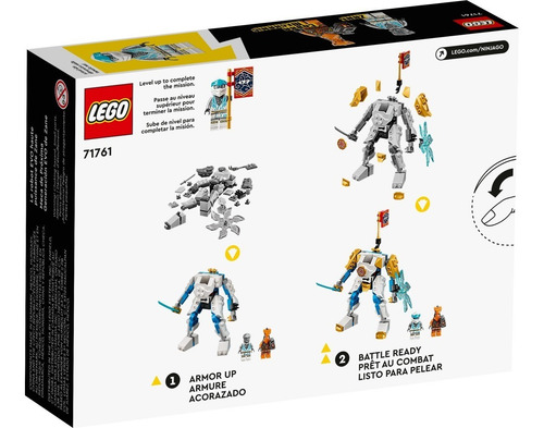 Imagen 2 de 6 de Lego® Ninjago- Meca De Última Generación Evo De Zane (71761)