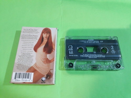 Cher - Save Up All Your Tears - Fita K7 Cassete Single