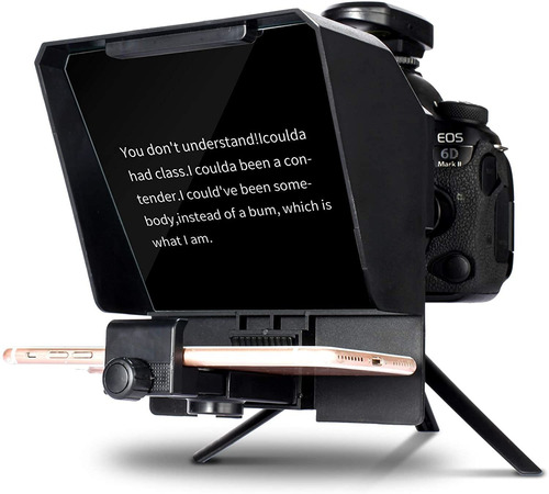 El Teleprompter Universal Es Adecuado Para Video En Tie...