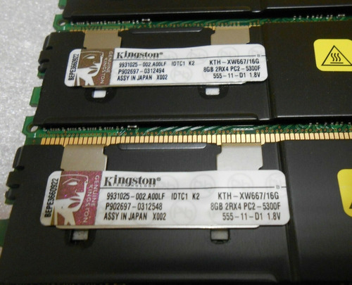 Imagem 4 de 6 de Kit Memória Ram 32gb (4x8gb) 5300f 667mhz Ecc