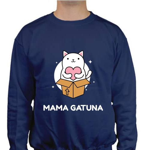 Sudadera Mamá Gato Unisex - Día De La Madre