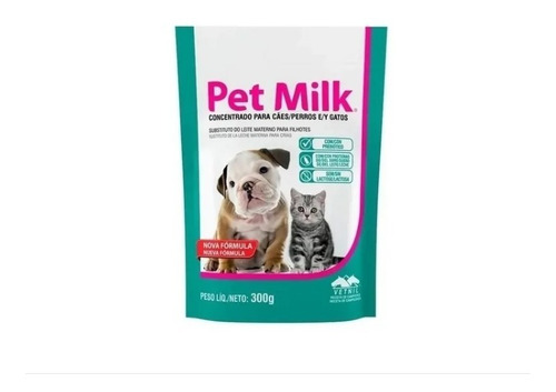 Pet Milk Concentrado 300g + Dosador Para Cães Gatos - Vetnil