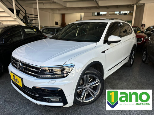 Volkswagen Tiguan Allspac RLine 350 TSI 2.0 4x4 7 Lug Completo Teto Couro Midia Top