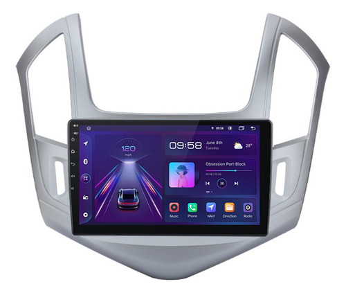 Zk Estereo Android Touch 2gb+32gb Carplay Para Chevrolet