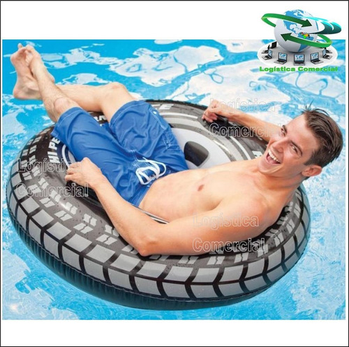 Anillo Flotador Neumatico 91cm Inflable Adulto 59252 Intex