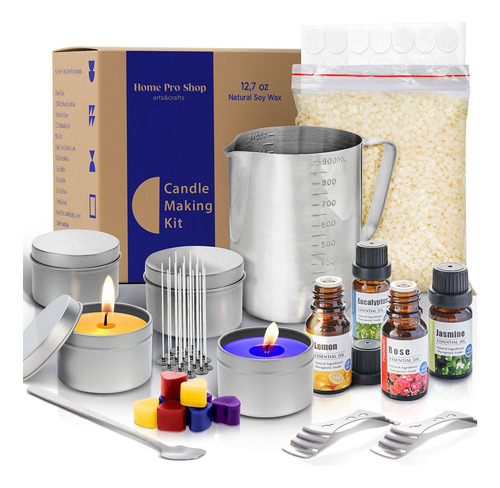 Kit Hacer Velas Adultos  Kit De Velas Caseras Fácil De...