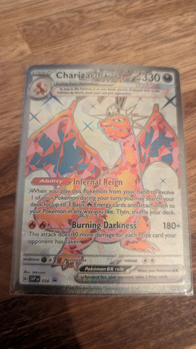 Charizard Ex 056 Sv: Scarlet & Violet Promo Tera Full Art Charizard Ex 056 Sv Scarlet Violet Promo (Usado)