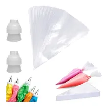 Comprar Kit 50 Sacos Confeitar Desc. + 02 Adaptadores Mago Grande 