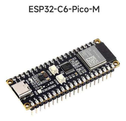 Placa De Desarrollo Esp32-c6-m, Microcontrolador Wifi 6 Esp-
