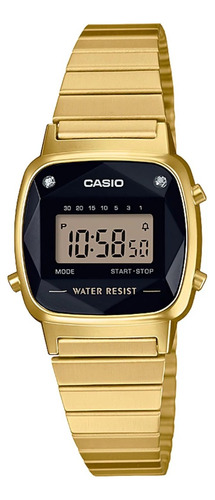 Reloj Casio  La 670wgad 1d Retro Para Mujer Original