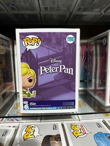 Funko Pop 1198 Disney Peter Pan Campanita Chase Tinker Bell (Usado)