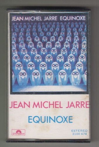 Jean Michel Jarre Equinoxe Cassete Edicion Uruguay 1978 Raro