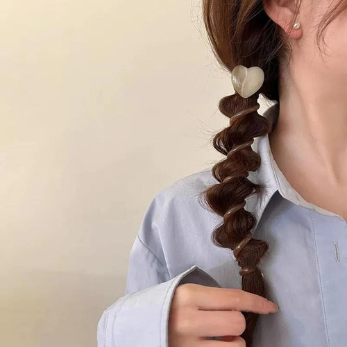 Coleta Atada Diadema De Cuerda Para El Cabello Trenzada