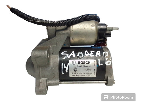 Motor De Partida Renault/fluênce/ Kangoo/logan/megane 2008 (Usado)