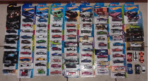 Lote 90 Piezas Hot Wheels Y Matchbox 84 Cerrados 6 Abiertos 